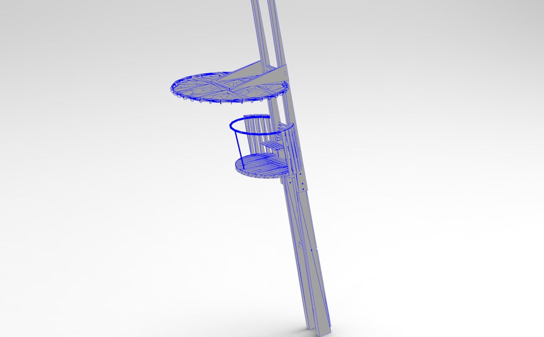 Lookout Tower 3D Model - TurboSquid 1557341