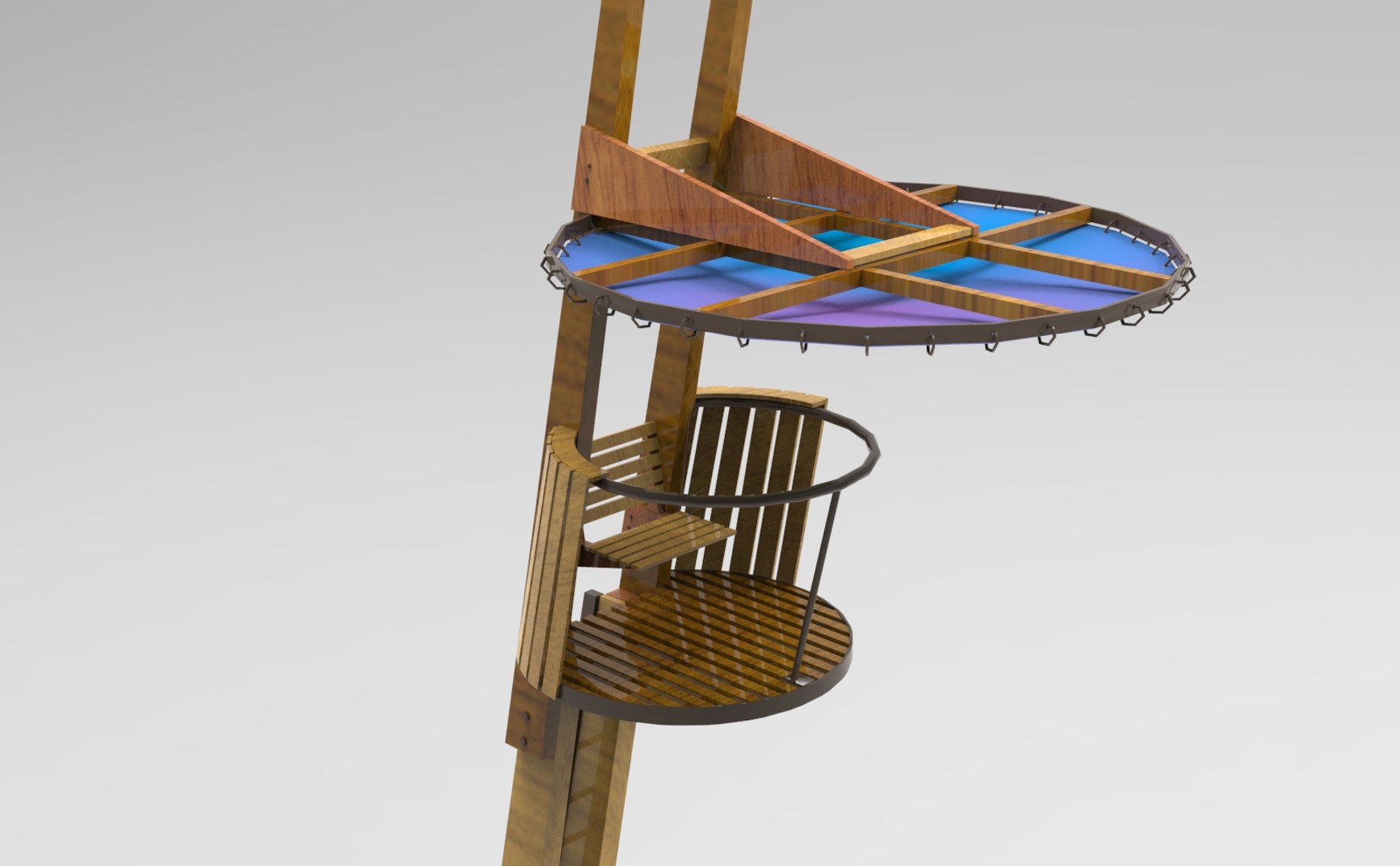 Lookout Tower 3D Model - TurboSquid 1557341