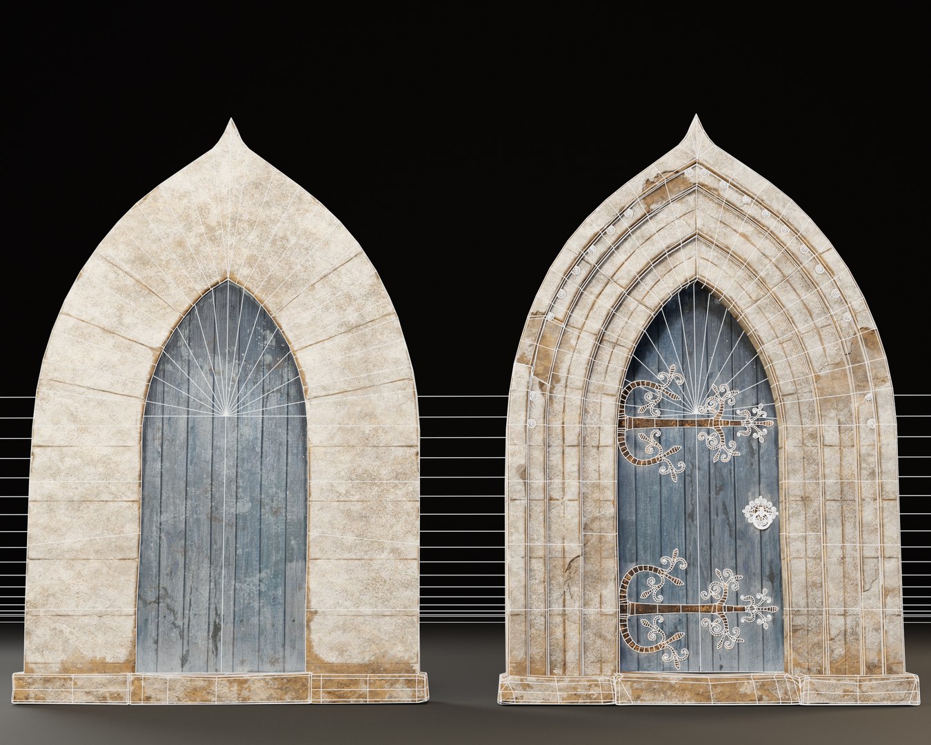 Medieval Church Door 3D https://p.turbosquid.com/ts-thumb/gE/HBie9u/D2/r_001/jpg/1746476706/1920x1080/fit_q87/4c5ce5c81b24d2d1f50a8f1a2c81ced7b659374f/r_001.jpg