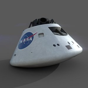orion capsule 3 sets 3D model