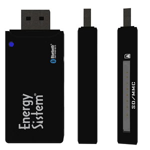 3D model usb card reader energy