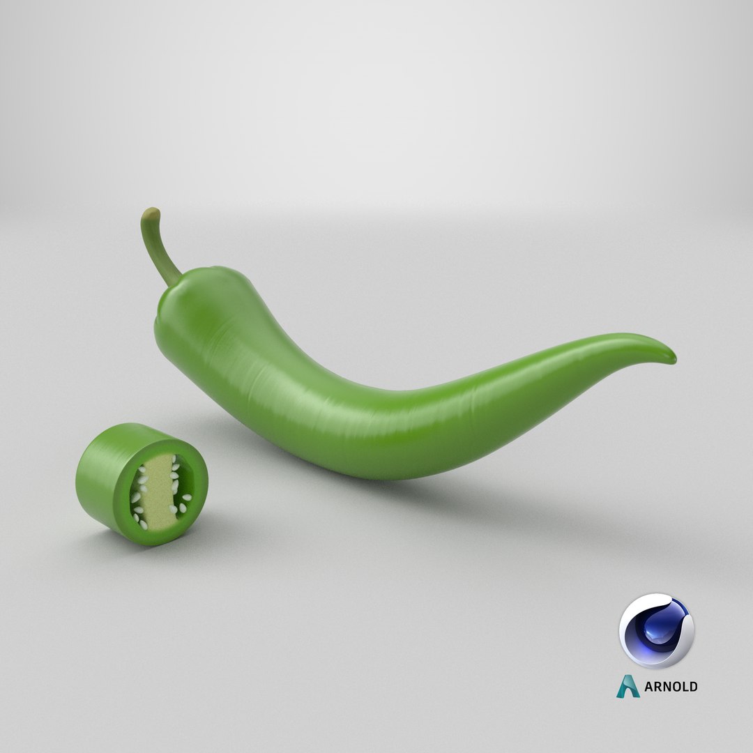 3D model Green Chili Pepper https://p.turbosquid.com/ts-thumb/gE/XKaBmF/ee/stemcell_cinema_4d_arnold_render/png/1720447435/1920x1080/fit_q87/727b9034570237150407ea6e57e7f0befcade7e9/stemcell_cinema_4d_arnold_render.jpg