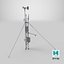 Campbell Scientific Weather Station with Solar Panel