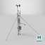 Campbell Scientific Weather Station with Solar Panel