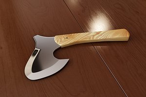 3d blade axe