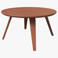 Ipe Round Coffee Table