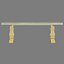 Restoration Hardware trestle salvaged wood extension dining table