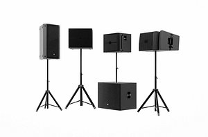 JBL Speaker Professional 2 Black and White