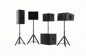 JBL Speaker Professional 2 Black and White