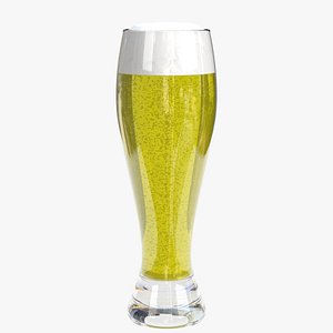 3D model glass beer 10