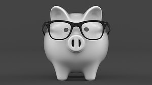 3D Piggy Bank model