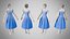 Dress 42 Little Boy Blue With Design