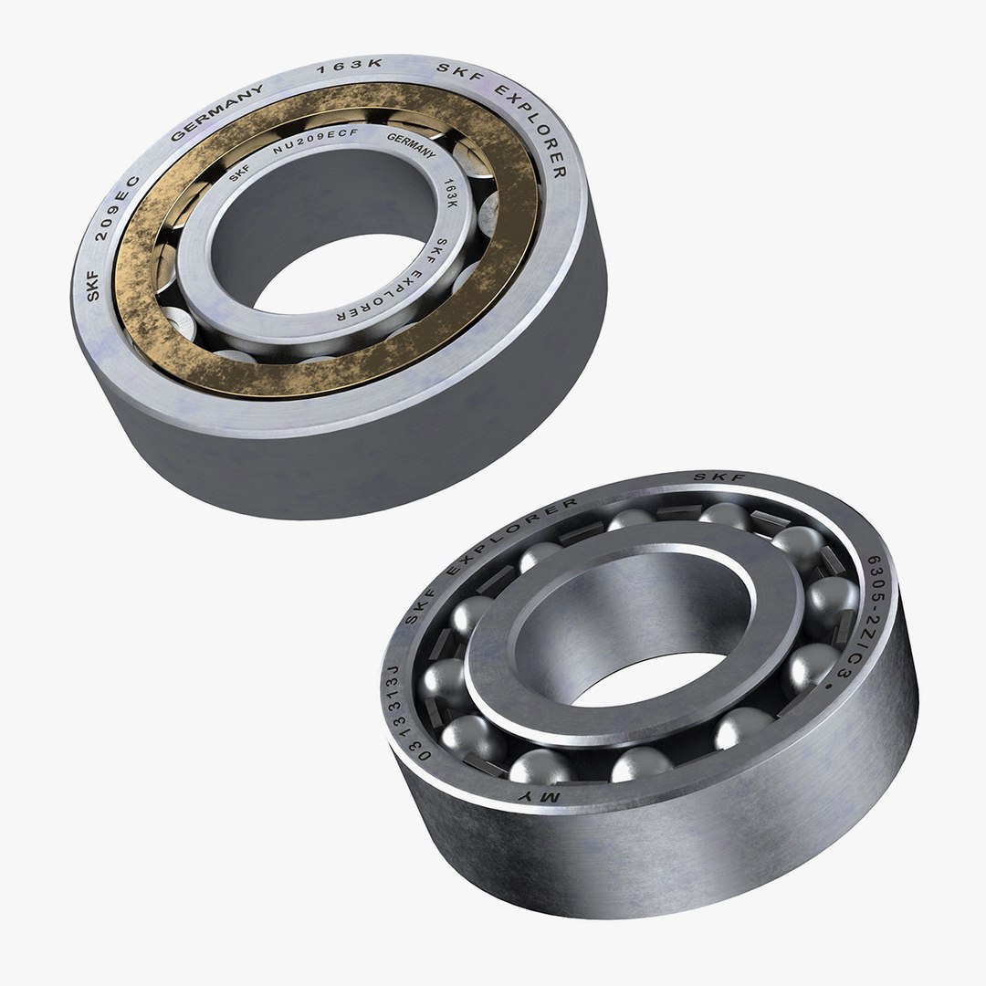 Bearing Collection 3D model preview