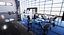 Business Center Lobby Interior Unity asset