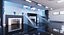 Business Center Lobby Interior Unity asset