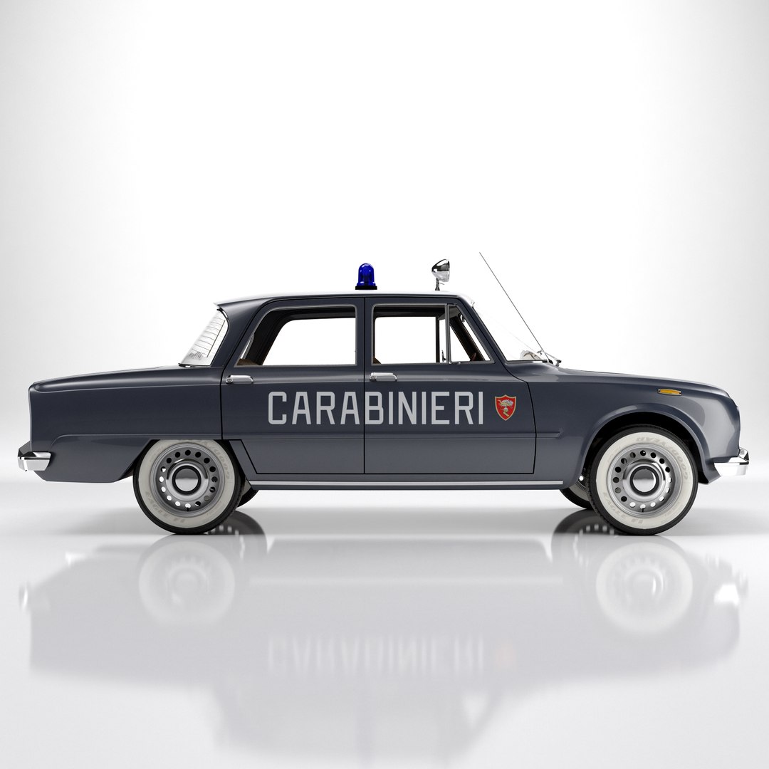 ミニカー MINICHAMPS Alfa Romeo Giulia CARABINIERI MINICHAMPS 183120991 Scale 1/18 | ALFA ROMEO EXCLUSIVE FOR