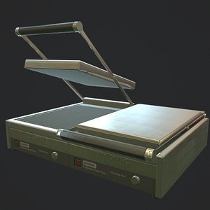 waping panini press 3d obj