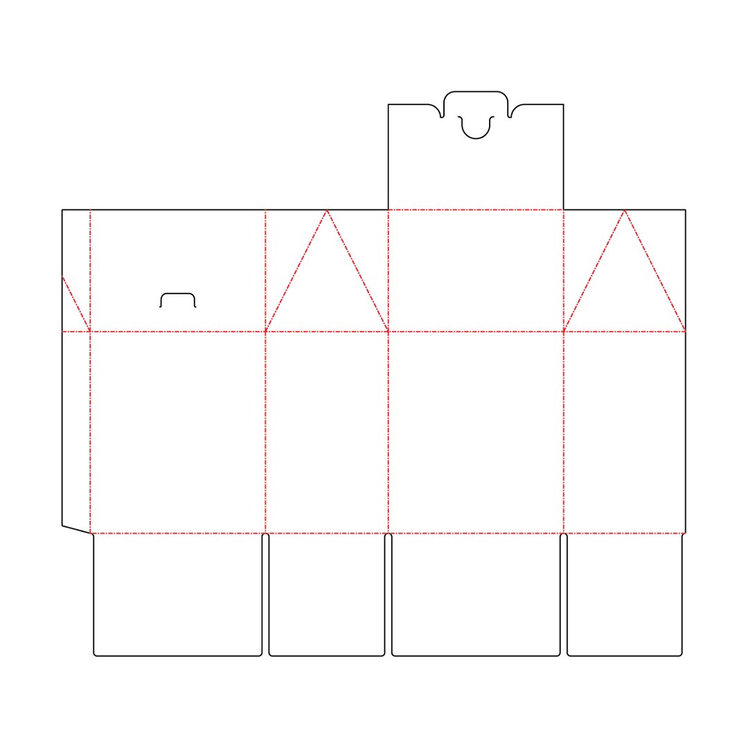 3D Model Gable Top Carton Packaging Box 100x115x70mm - TurboSquid 2324686