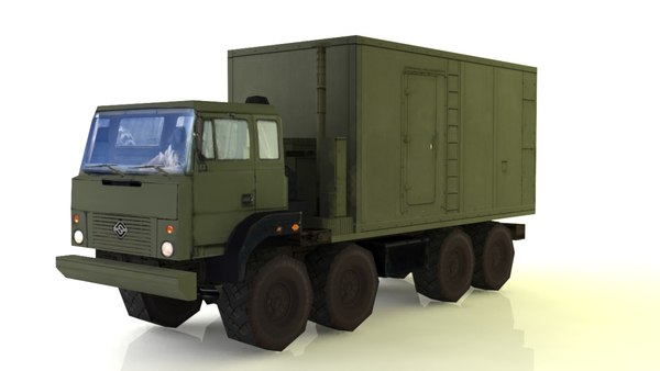 3D модель Урал-5323 С-400 Командный центр ПБУ 55К6Э - TurboSquid 1416654