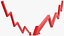 Arrow Graph Down