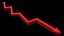 Arrow Graph Down