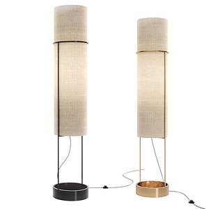 strand brass floor lamp