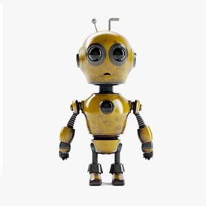 YELLOW ROBOT 3D model