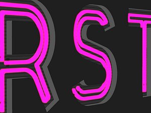 Neon Text