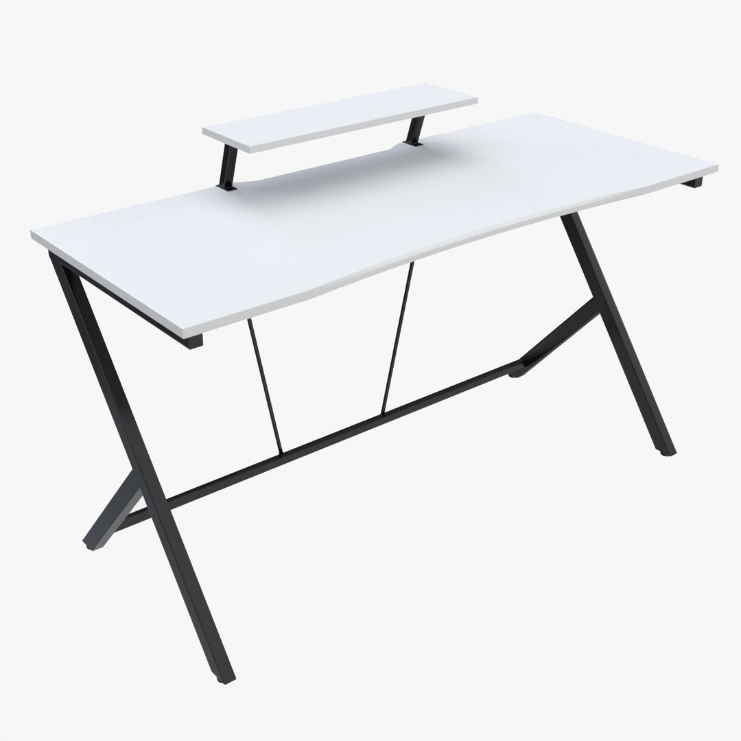 Modelo 3d gaming home computer table desk turbosquid 1988281