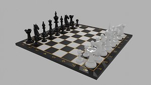 Chess Titans 3D Model $54 - .max - Free3D