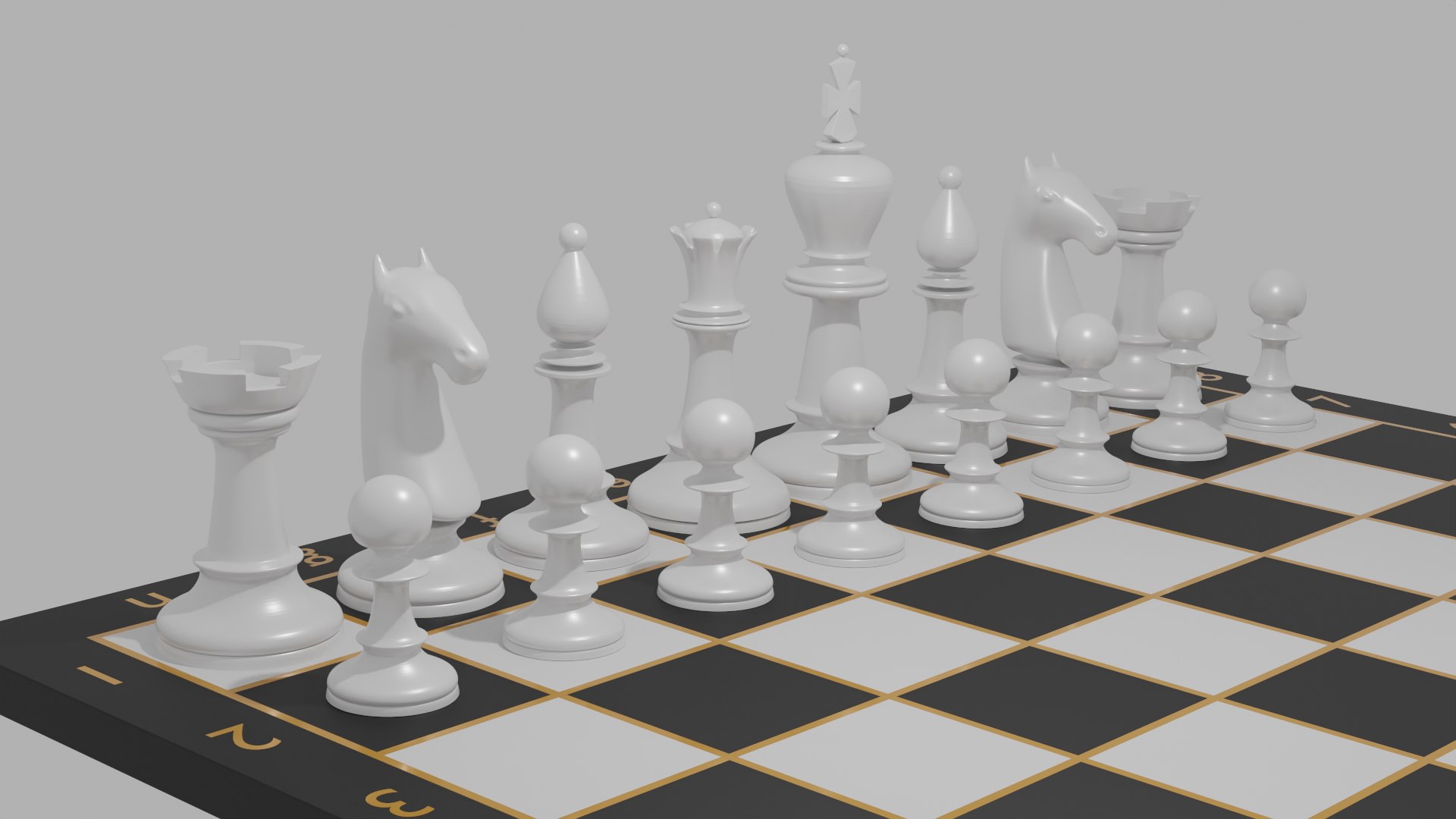 Free Chess Model 3D Model - TurboSquid 1810114