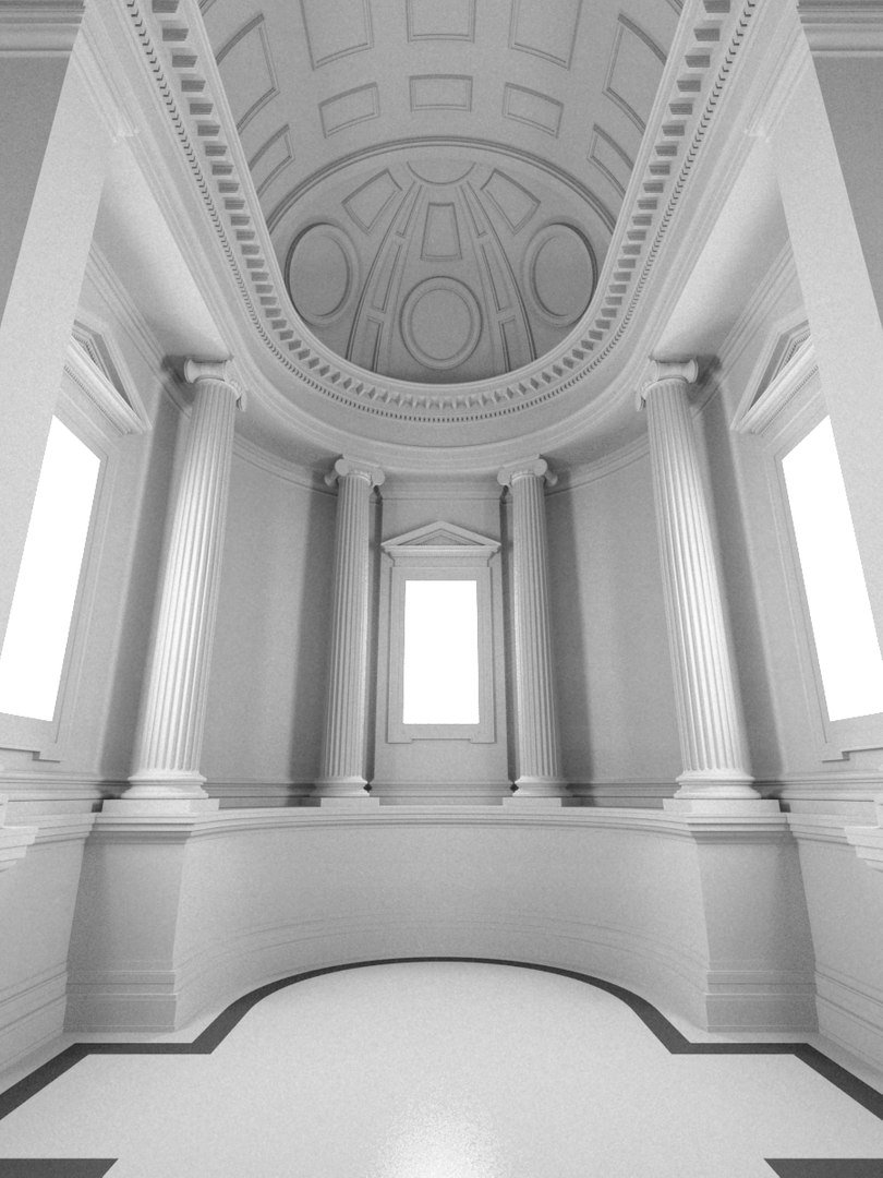 Hall 3D Model - TurboSquid 1343254