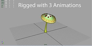 asset idle animation obj