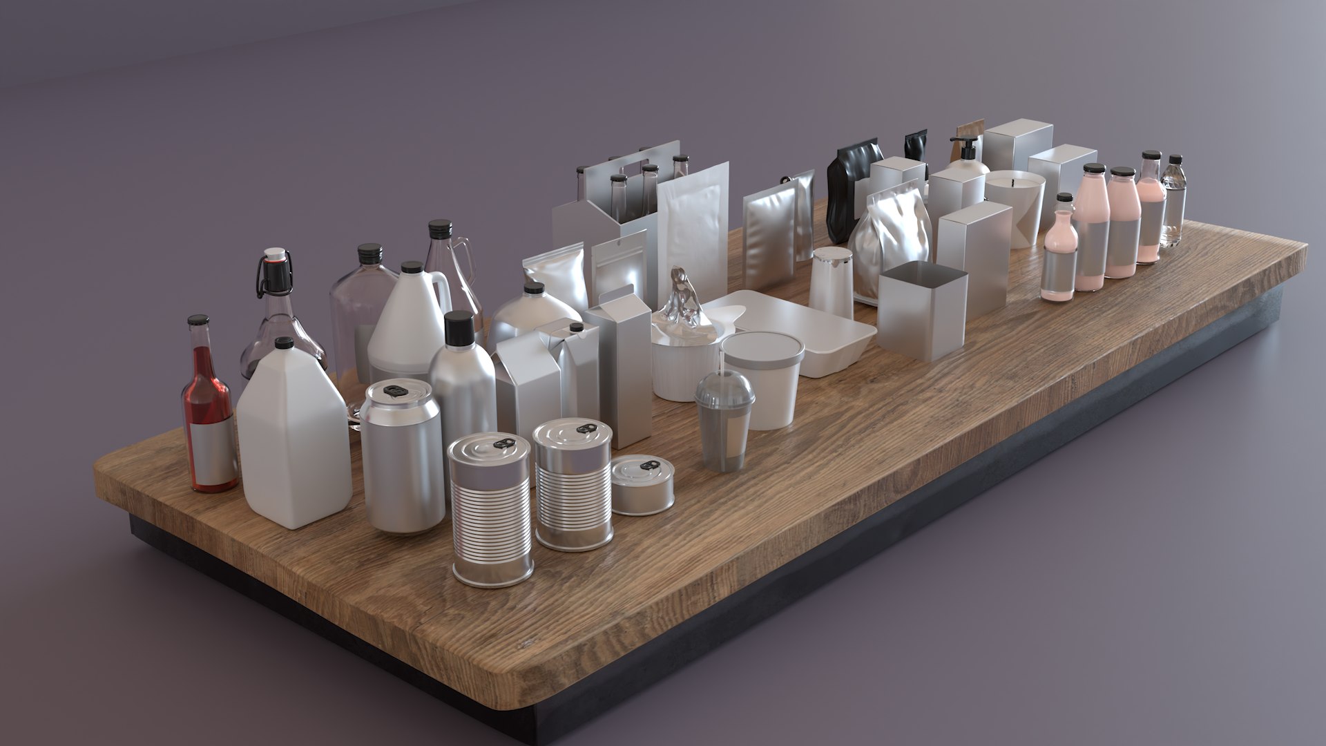 3D Packaging Products - TurboSquid 2347299