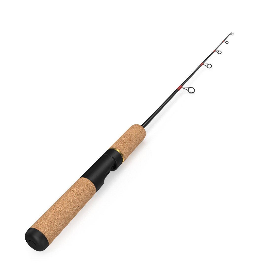 Fishing Rod 3D model preview