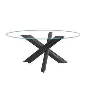 3D Bolt Dining Table By B and b Italia
