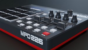 Akai Professional MPD226 3D model