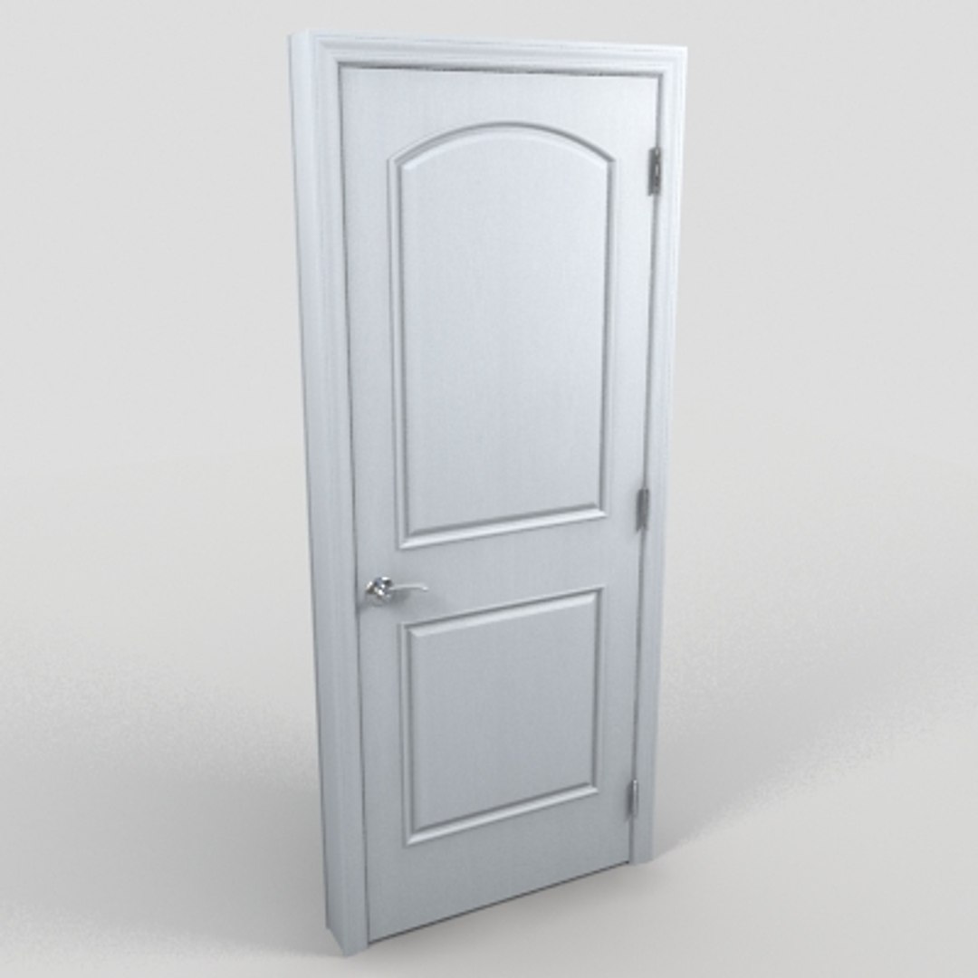 3d Obj Residential Interior Door 01