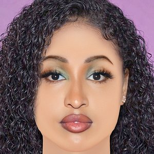 Shenseea Head - No Hair - Low poly head for game 3D model
