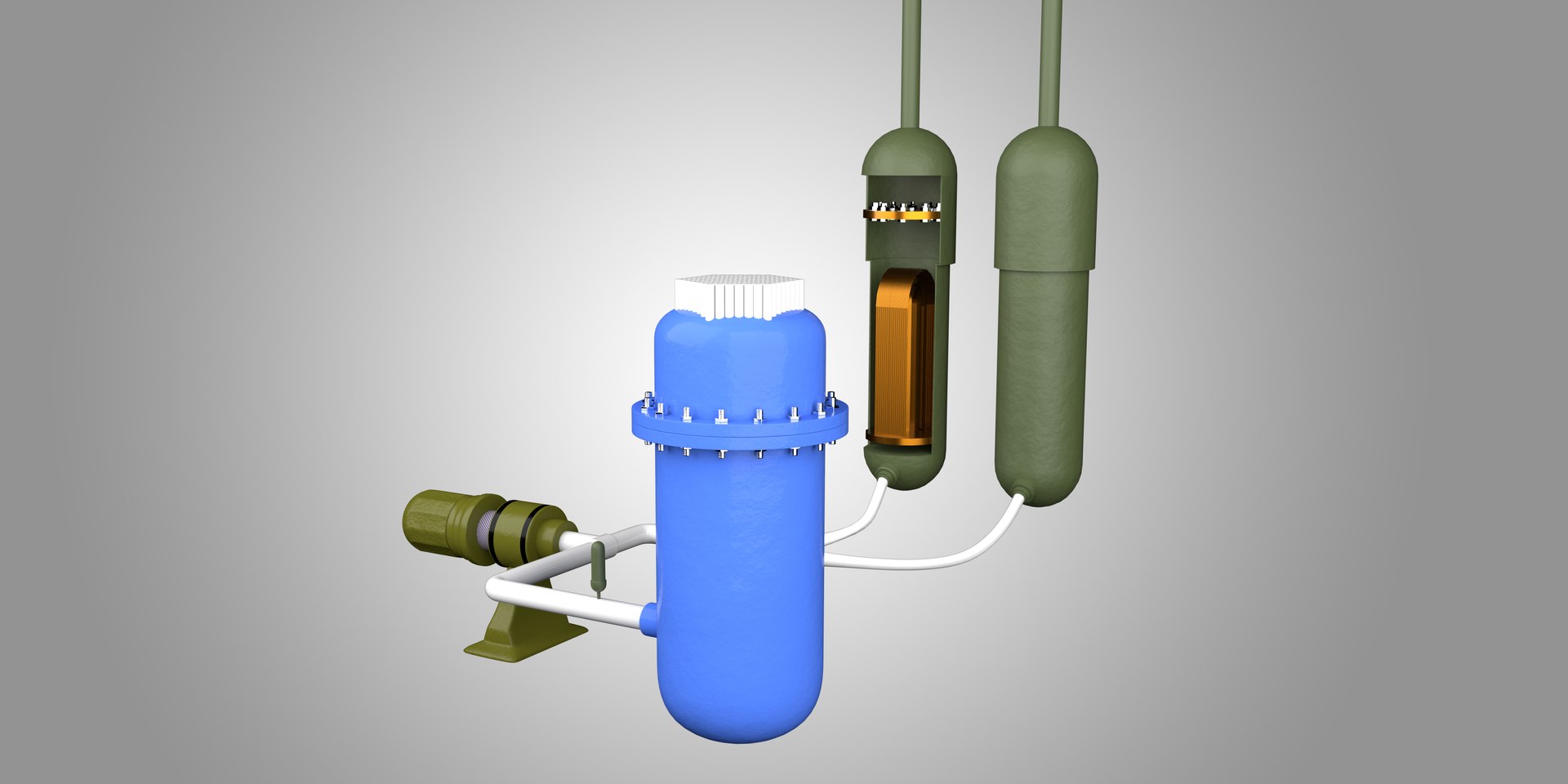 Pressurized Water Reactor Model - TurboSquid 1408450