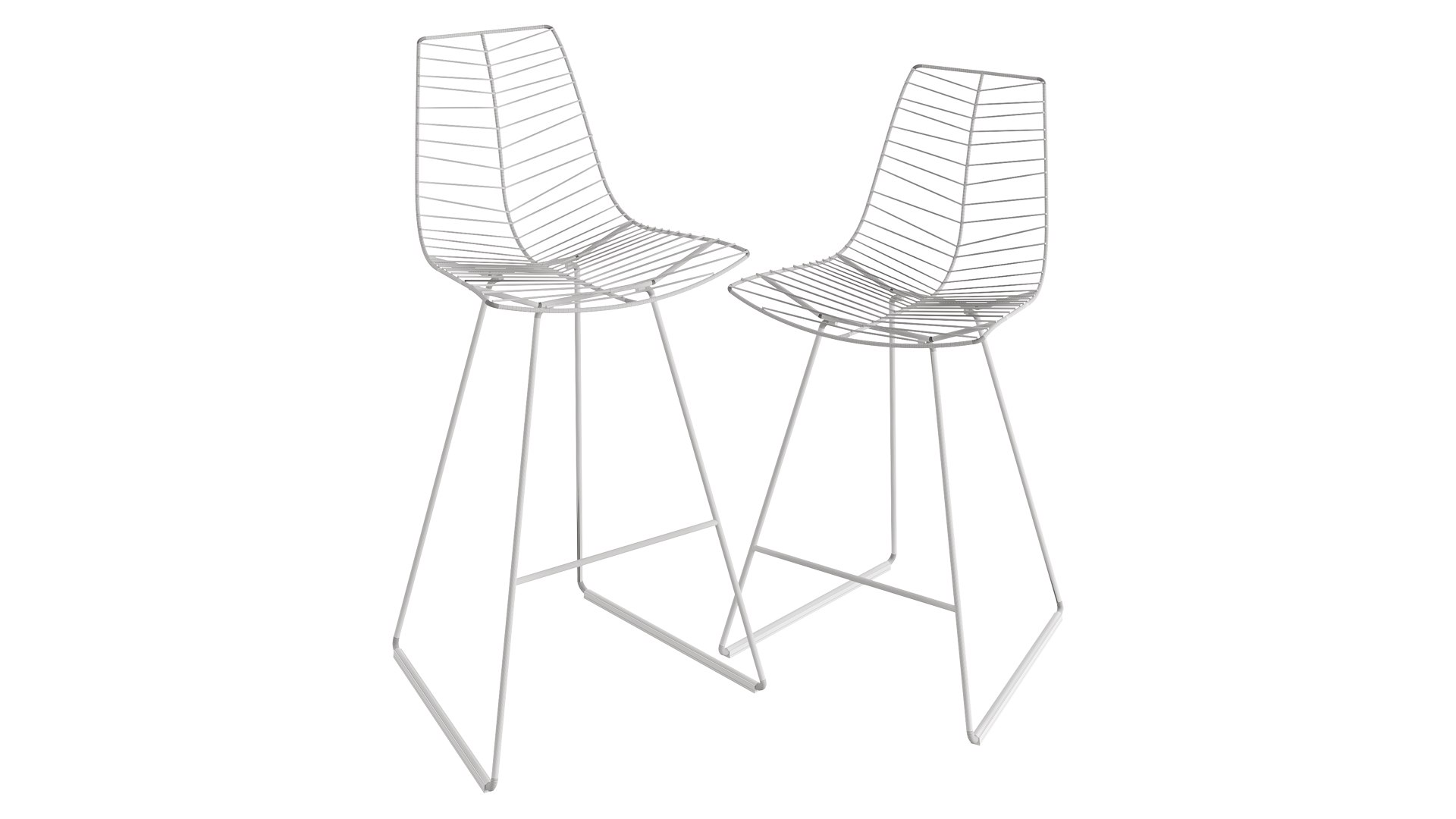 3D model LEAF Stools by Arper - TurboSquid 1940884