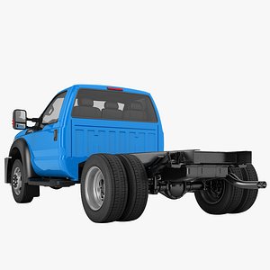 3D f450 truck chassis model