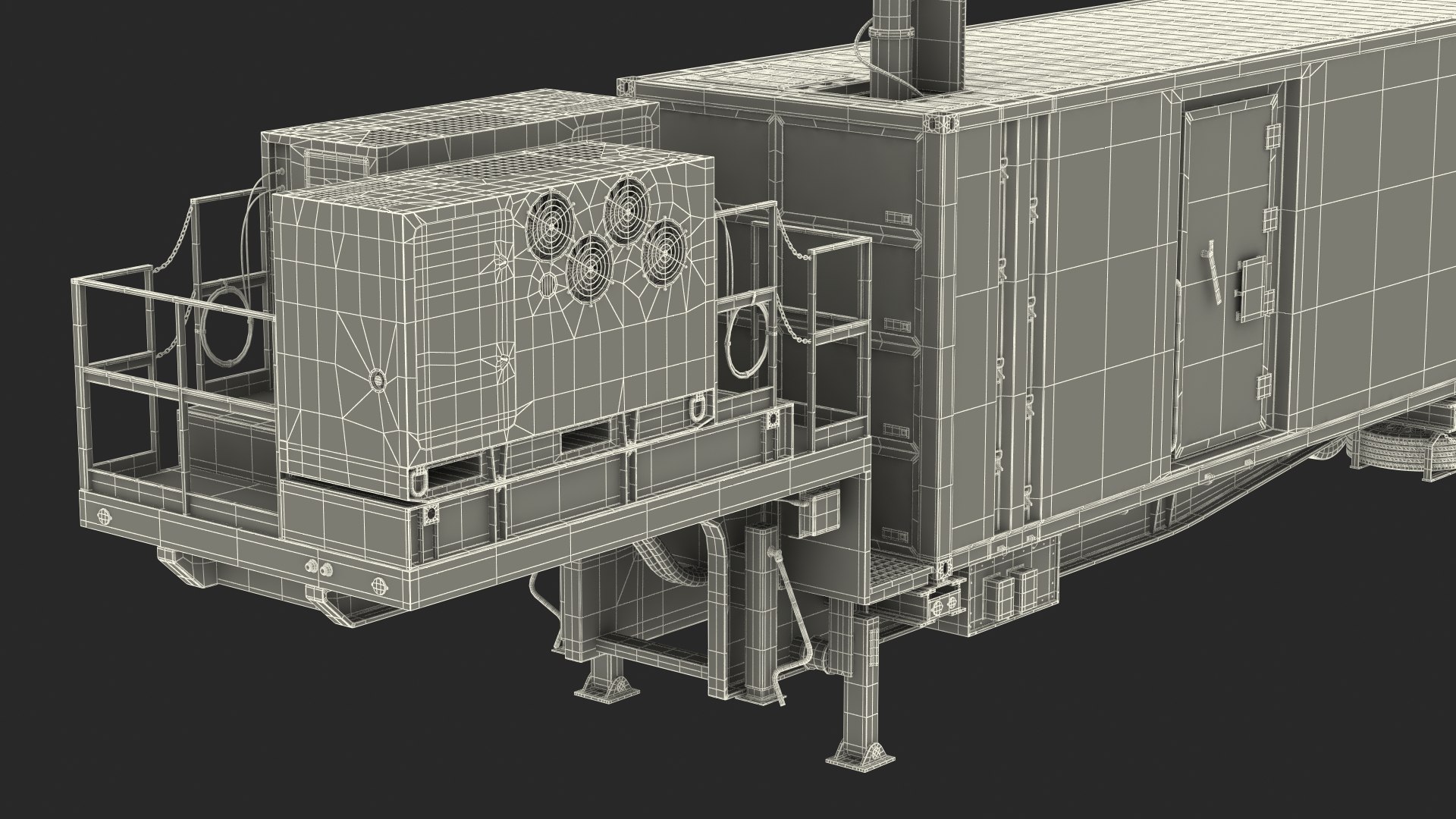 Typhon Battery Operation Center With Antennas Up 3D Model - TurboSquid ...
