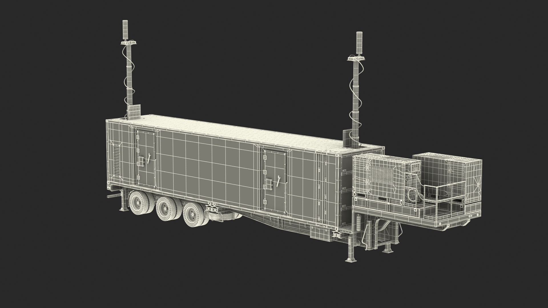 Typhon Battery Operation Center With Antennas Up 3D Model - TurboSquid ...