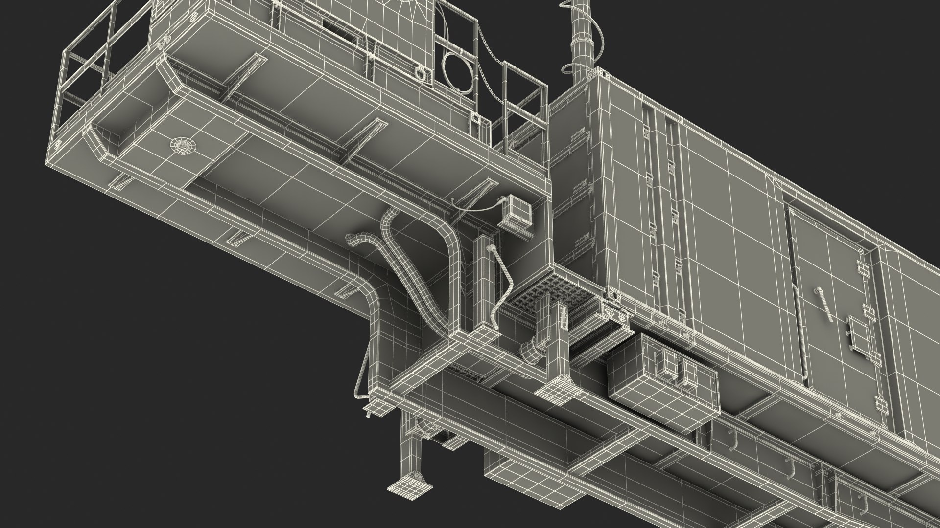 Typhon Battery Operation Center With Antennas Up 3D Model - TurboSquid ...