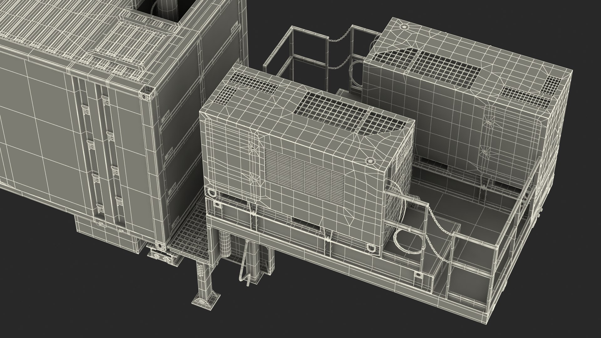 Typhon Battery Operation Center With Antennas Up 3D Model - TurboSquid ...