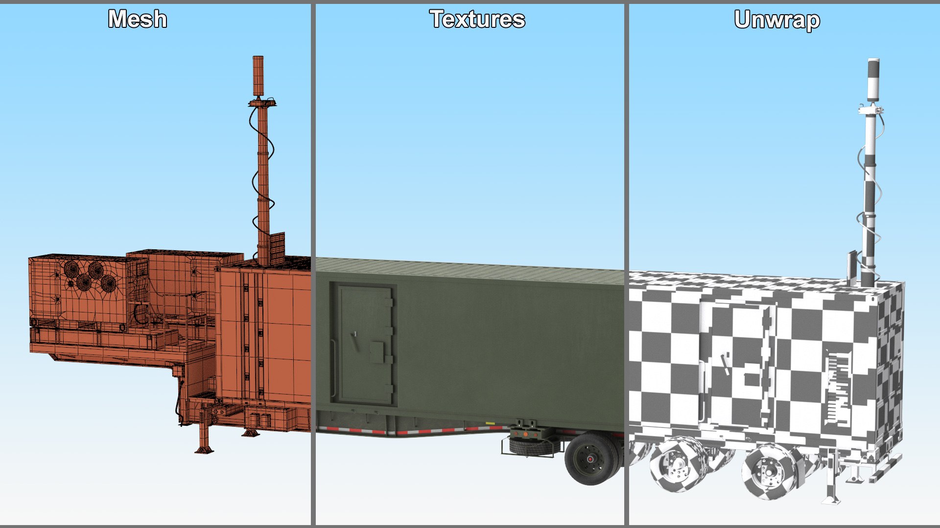 Typhon Battery Operation Center With Antennas Up 3D Model - TurboSquid ...
