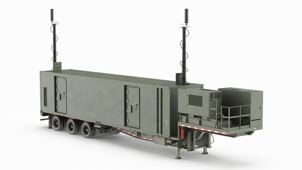 modelo 3d Centro de operaciones de baterías Typhon con antenas ...