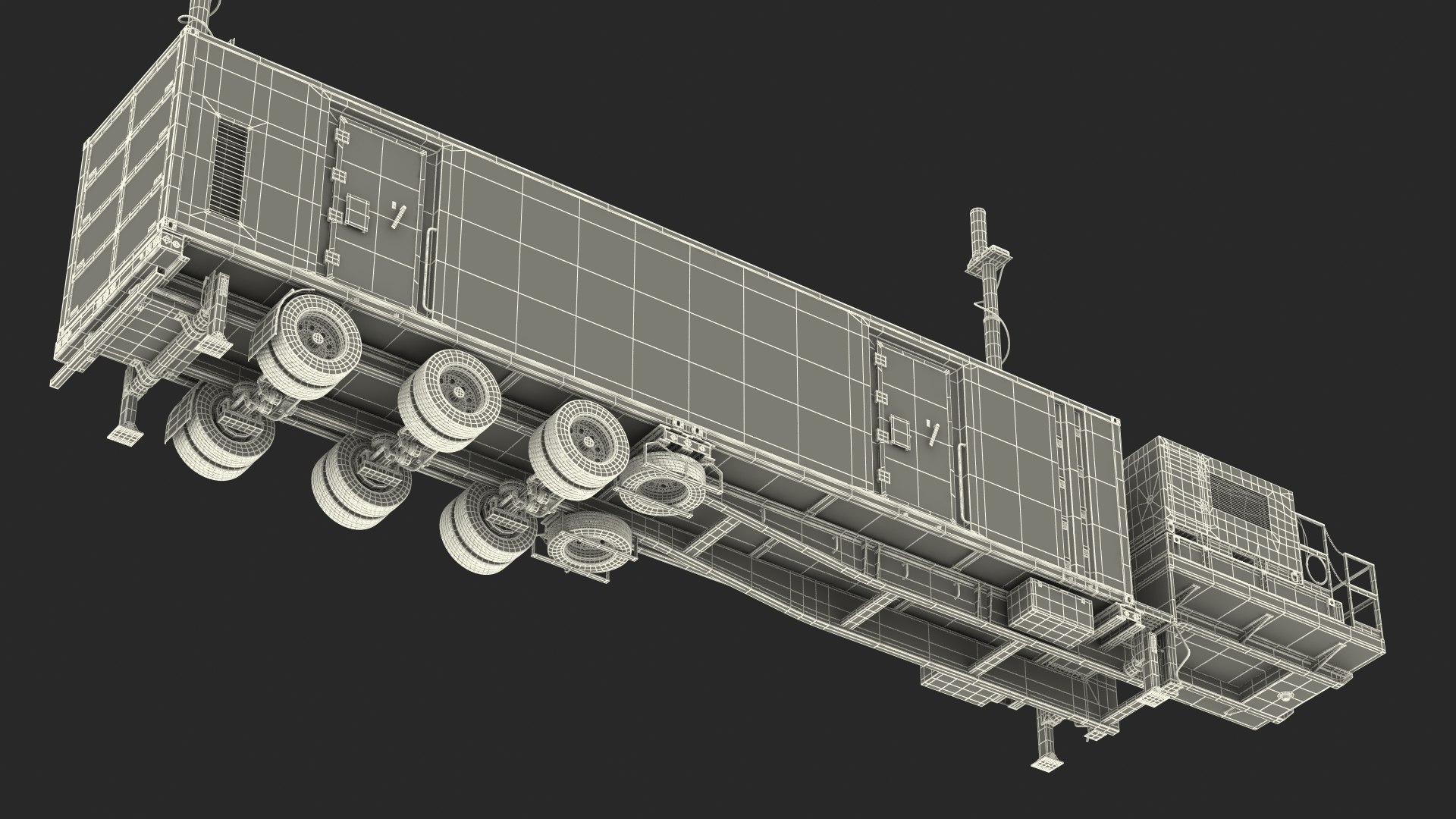 Typhon Battery Operation Center With Antennas Up 3D Model - TurboSquid ...