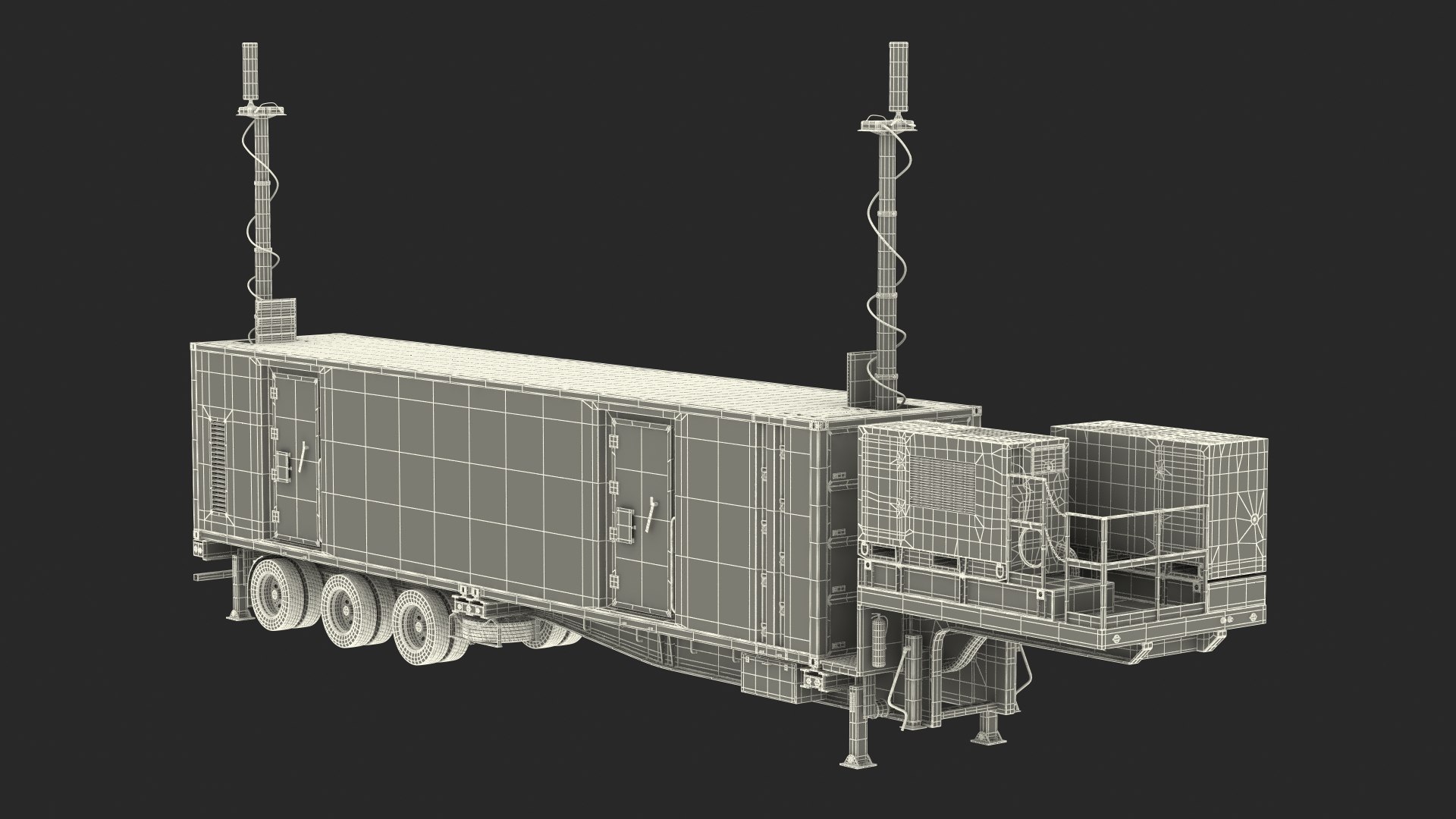 Typhon Battery Operation Center With Antennas Up 3D Model - TurboSquid ...